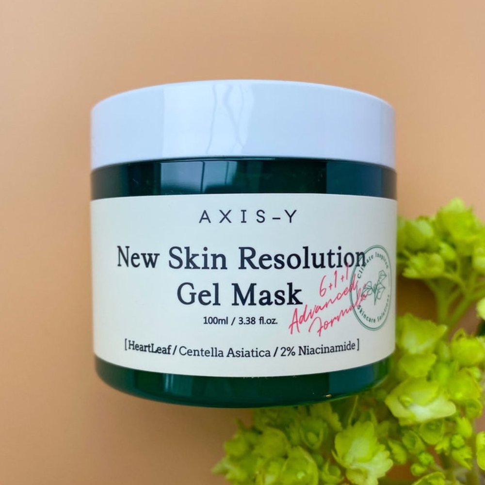 AXIS-Y New Skin Resolution Gel Mask 100ml / 3.38 fl. oz | Skincare Face Mask |
